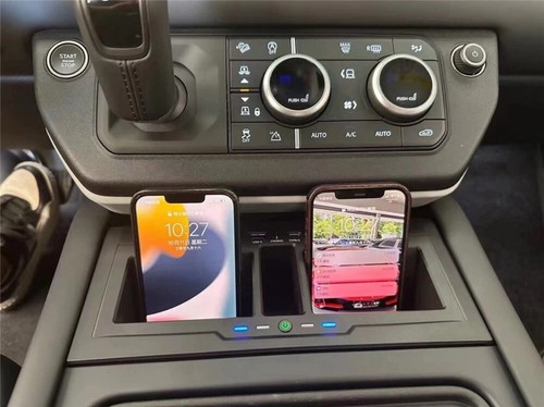 Fits for Land Rover Defender 2022-2024 Wireless Fast Charging Ships From USA - Picture 3 of 9