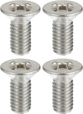 4Pcs Stainless Steel Brake Disc Rotor Screws Front Rear Retaining Hardware Bolts