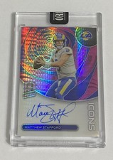 2025 Panini Honors Matthew Stafford 2023 Spectra Icons Auto #/15 Autograph Rams