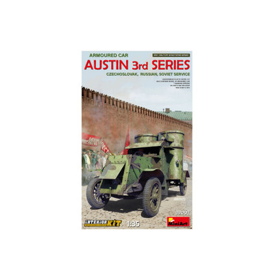 AUSTIN ARMORED CAR 3rd SERIES CZECH. RUSSIAN SOVIET SERVICE KIT 1:35 Miniart Kit