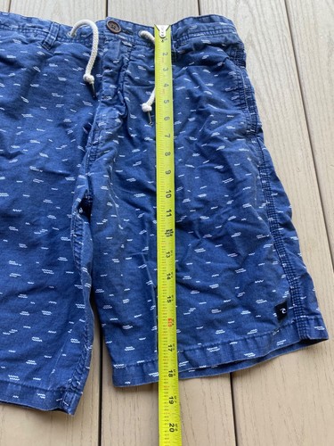 Rip Curl Blue Mens Chino Wave Design Tailored Fit Shorts Size 32 - Picture 4 of 8
