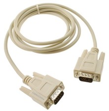 6ft DB9 Male to HD15 Male VGA to Sony Multisync-Type Monitor Video Cable