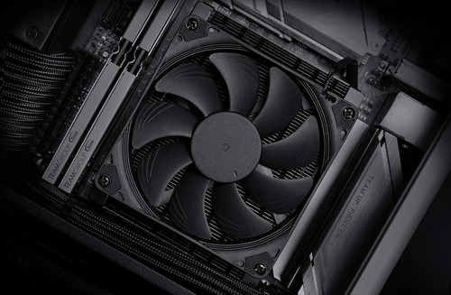 Noctua NH-L9a-AM4 chromax.black, Low-Profile CPU Cooler for AMD AM4 (Black) - Afbeelding 6 van 6