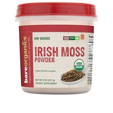 Poudre D'Irish Moss Bio 8 Oz Par Bare Organics
