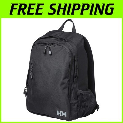 One Size Helly Hansen Dublin 2.0 Black Backpack - 4Pockets for Everyday Use