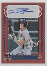 2025 Panini Stars and Stripes Red 86/99 Jacob Seamon #NTS-JS Auto 0j81