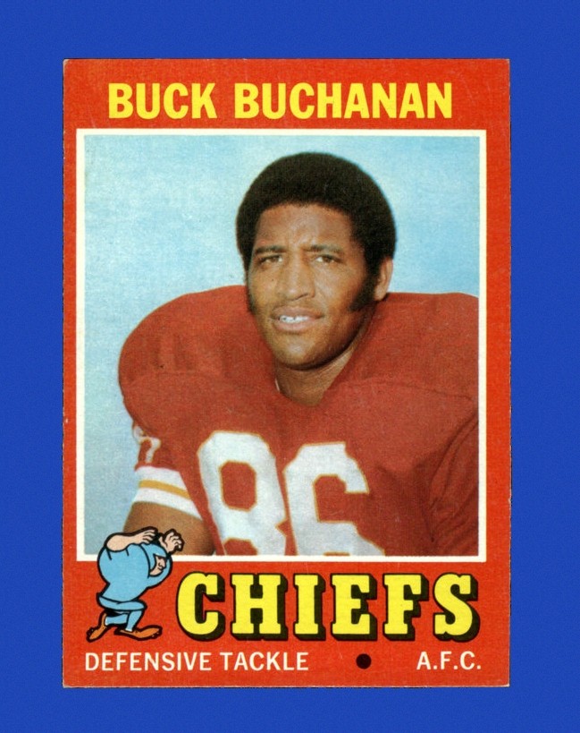 1971 Topps Set-Break # 13 Buck Buchanan EX-EXMINT *GMCARDS*
