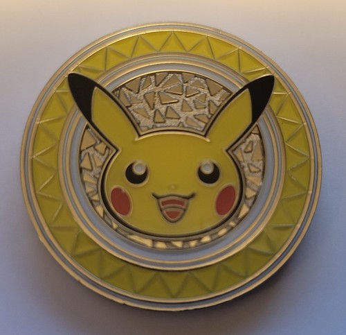 Pokemon Metal Pikachu Flip Coin XY Premium Collection - Picture 2 of 6