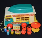 Vintage Fisher Price Little People #994 Play Family Camper
