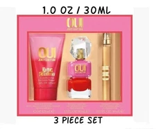 OUI by Juicy Couture Perfume EDP Spray 1oz/30mL + Body Cream + Travel Spray 3Pc