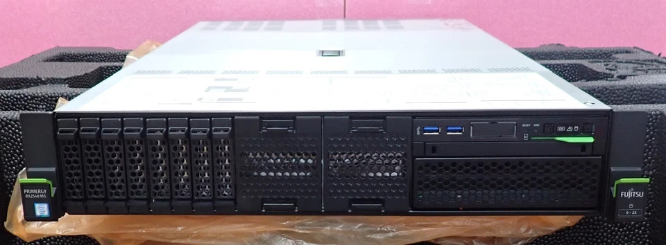 NEW Fujitsu Primergy RX2540 M5 2x 12C Silver 4214 256GB RAM 8x SFF Bay 2U Server - Image 2 of 4