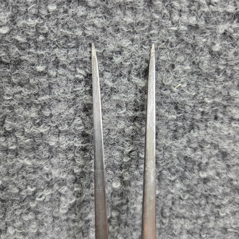 Tenedor de carne Dreizack Solingen Alemania Grand Prix 10 1/2" pulgadas Raro Wusthof Foto 2 de 4