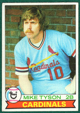 Mike Tyson - 1979 Topps #324 - St. Louis Cardinals Baseball Card