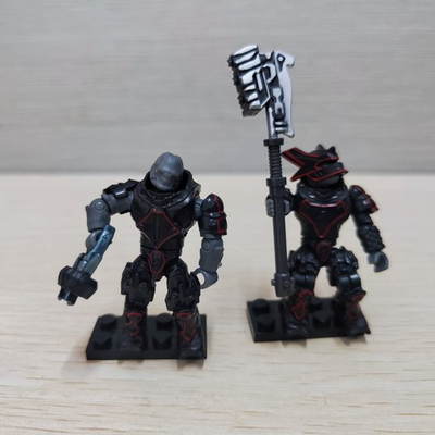 #ad 2pcs HALO Mega Construx Brute Captain amp; Minor Mini Figure $9.99