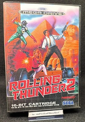 Rolling Thunder 2 (SEGA Mega Drive) in OVP + Anleitung