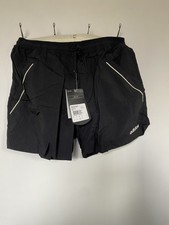 Image of ADIDAS BRAND NEW INNER LINED NET CLASSIC MEN'S SWIM SHORTS - Black - Small