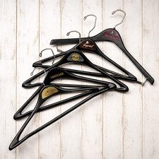 Lot of 5 1960s-70s Vintage Suit Hangers Advertising Clothing Store Lot 20