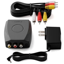 THE CIMPLE CO - RCA/Composite A/V to RF/Coax/Coaxial Converter - RF Modulator -