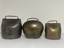 3 CLOCHES SONNAILLES SIMOND CHAMONIX 3/0 DEVOUASSOUD 000 ET VARRONE PREMANA 2