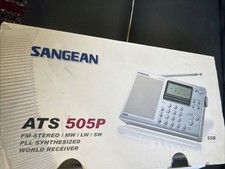 Rara nuova radio mondiale sintetizzata ATS-505P AM/FM-stereo/MW/LW/SW SSB, PLL