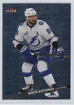 2025 Upper Deck Fleer Ultra Medallions Platinum /100 Nikita Kucherov #M-22 05kc