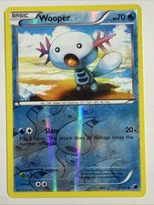 Wooper 21/116 Common Plasma Freeze Pokemon Reverse Holo LP