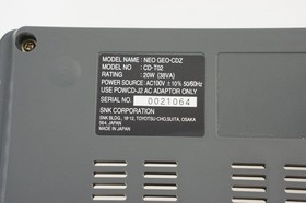 NEO GEO CDZ Console Boxed CD-T02 Tested System SNK -NTSC-J- 0021064