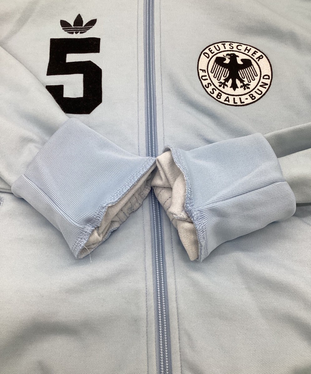 adidas DER KAISER track jacket Size: M Sky blue Men | eBay