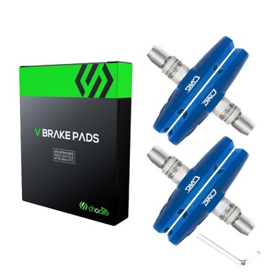 Bike V-Brake Pads, Bicycle 70mm Brake Blocks Set, 2 Pairs Universal Brake Sho...