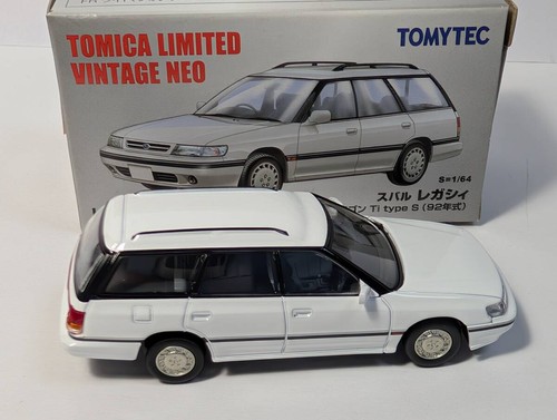Tomica LV-N220a Subaru Legacy Touring Wagon Ti Type S (White) – 1/64 Scale - Picture 3 of 7