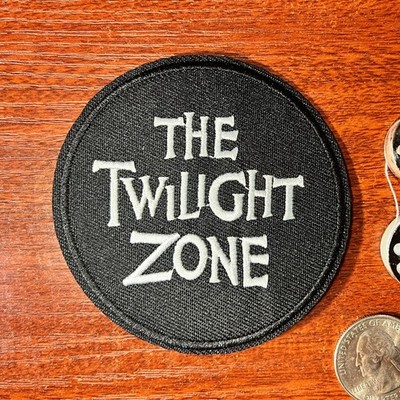 The Twilight Zone Patch Retro 60s TV Show Horror Sci Fi Embroidered Iron On 3''