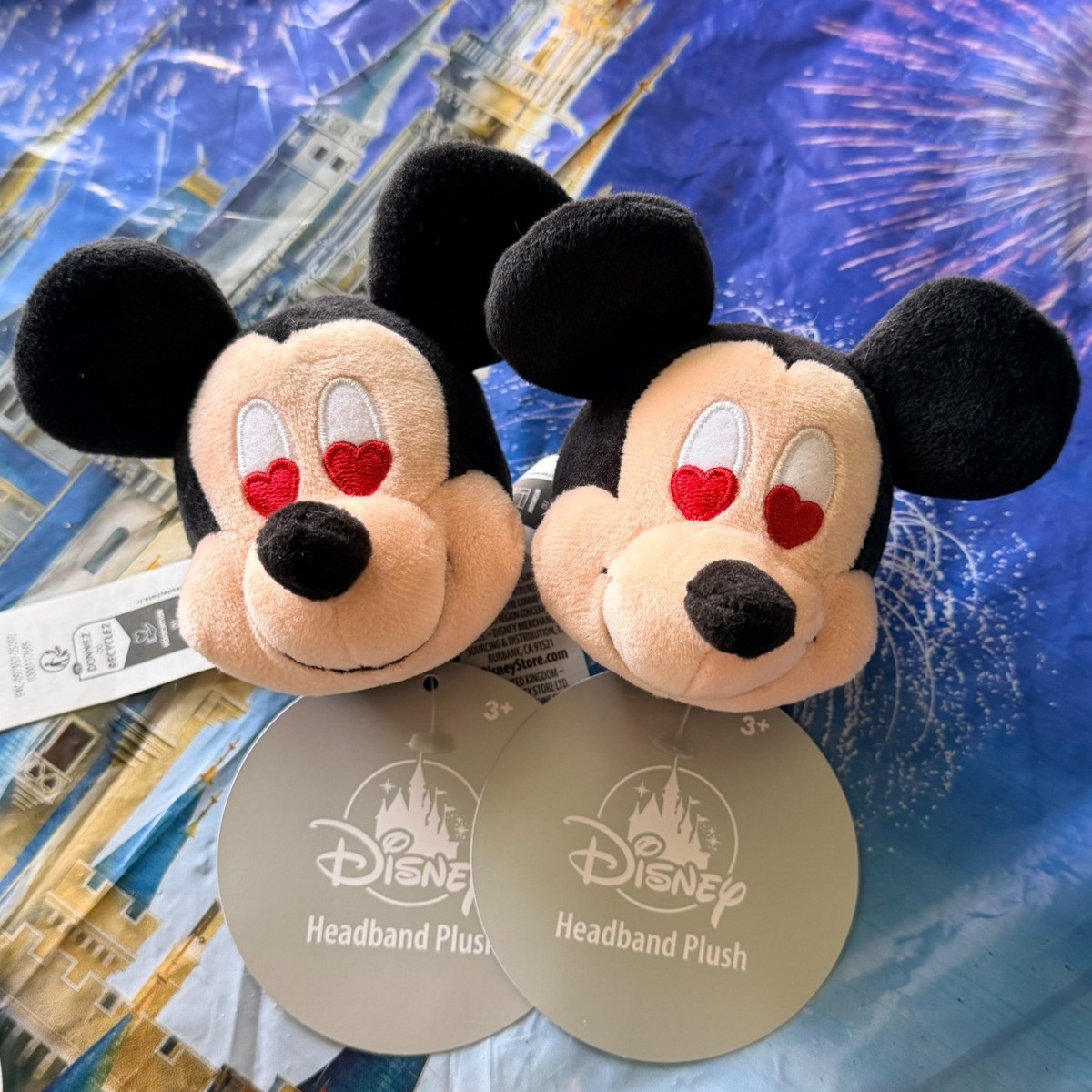 Disney Parks Create Headband Ears Mickey Mouse Valentines Heart 2