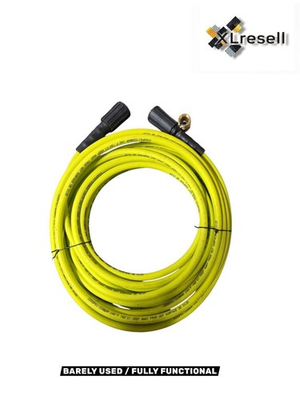 #ad RYOBI 1 4 in. x 35 ft. 3300 PSI Pressure Washer Replacement Hose USED $29.90