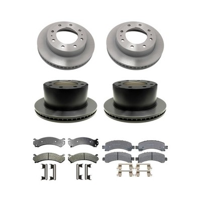 ACDelco Disc Brake Pads and Rotors Kit Front Rear For 03-08 Chevrolet Express