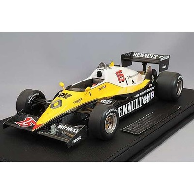 TOPMARQUES GP Replicas Renault RE40 French GP Winner #15 Alain Prost 1983 1/18
