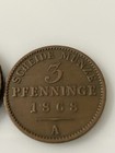 1816 S Austria Kreuzer 1868 Germany Kingdom Of Prussia 3 Pfennig — photo 8
