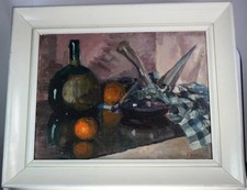 Geraldine Dewar RSP (née Sherrin) Oil Painting – Still Life – Signed – 59x48cm
