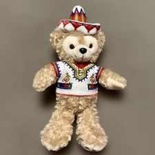 Disneyland Duffy Plush Key Chain Mexican Style Tokyo Disneysea Japan F/S