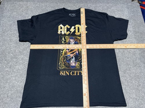 AC/DC Sin City Las Vegas NV 1 night only NEW Concert Tour Shirt 4-26-2025 XL - Picture 6 of 12