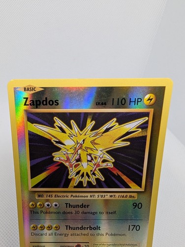 Zapdos Reverse Holo 42/108 Pokémon Tcg Card Evolutions 42/108 LP - Picture 2 of 4