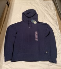 Brand New Women  s Spalding Size S Blue Hoodie With Tags