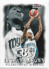 1999-00 Hoops WNBA #63 La'Shawn Brown NM-MT RC Rookie