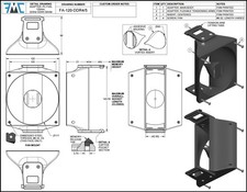 PC Fan Memory Cooler Adapter, DDR4/ DDR5 x 1 120mm Fan, Cowl, Shroud