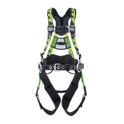 Miller Aat-Qcsmg Aircore(Tm) Tower Full Body Harness, S/M, 400 Lb.,