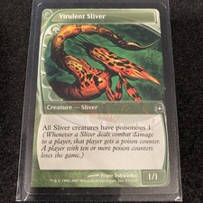 Virulent Sliver Future Sight 1997 MTG 155/180 R Rare NM LP