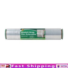 Clear Stretch Wrap 20in x 1000ft Self Adhesive Plastic Film Packing Shipping New
