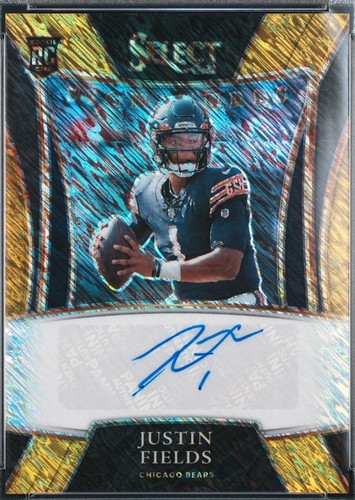 JUSTIN FIELDS 2021 Panini Flawless #137 RC Rookie Sealed Diamond