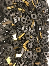 10 LBS Scrap Used Carbide inserts. Free Shipping.