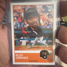 2019 Panini Chronicles Score Eloy Jimenez Rookie #15 Chicago White Sox MLB