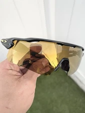 NWT Oakley Radar EV OO9208 9208 Black Gold Prizm Case Included